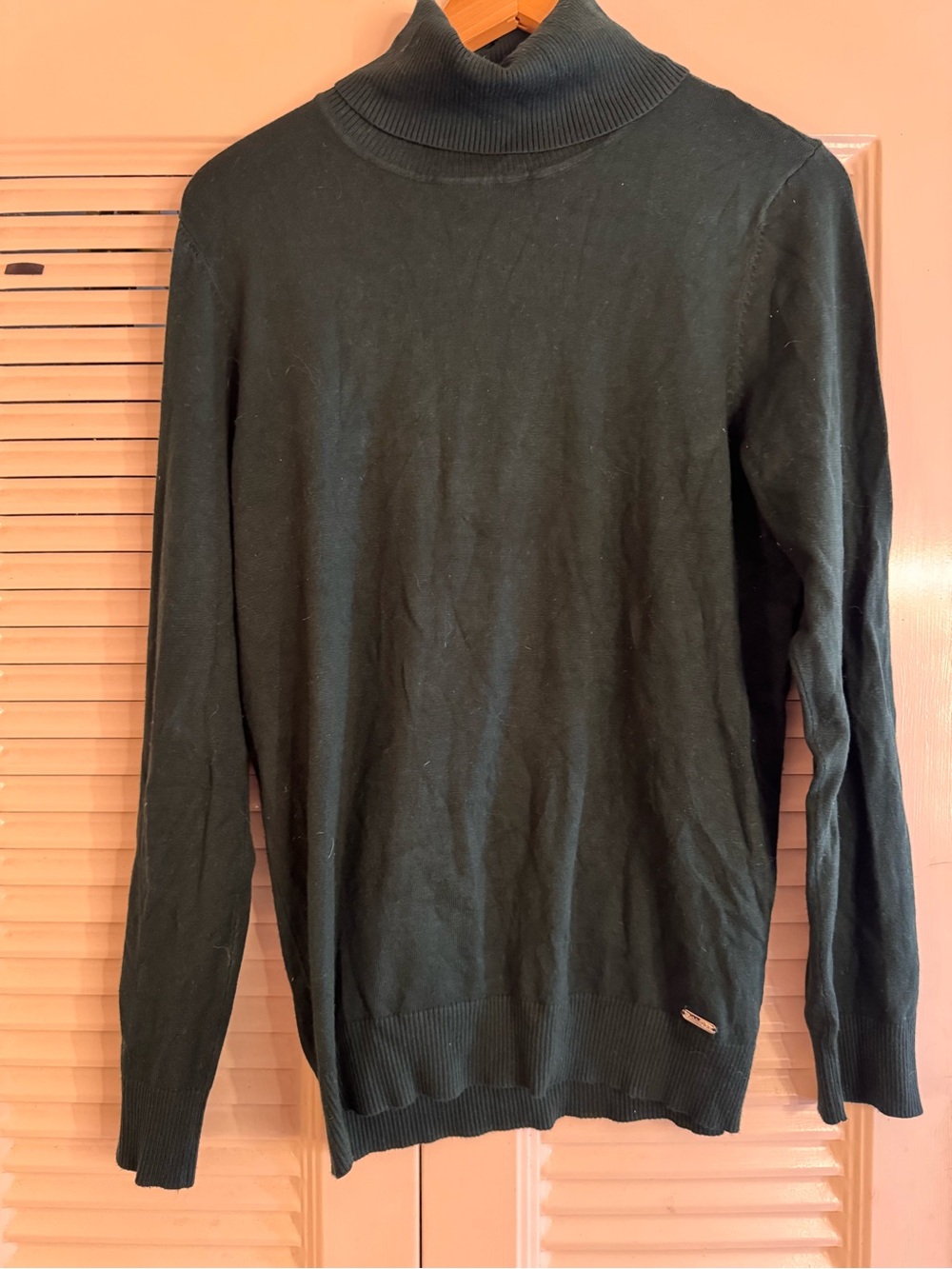 Calvin Klein Black Turtleneck Sweater
